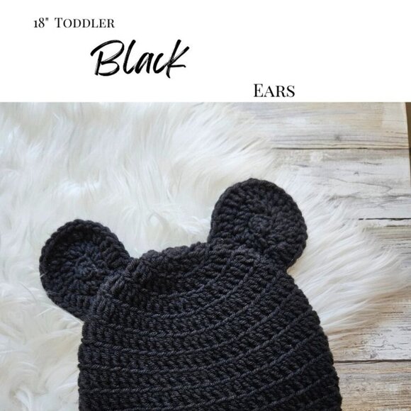 Toddler Hat from Cotton N Kandi on Etsy- 18" Mickey Mouse Ears - Picture 2 of 2